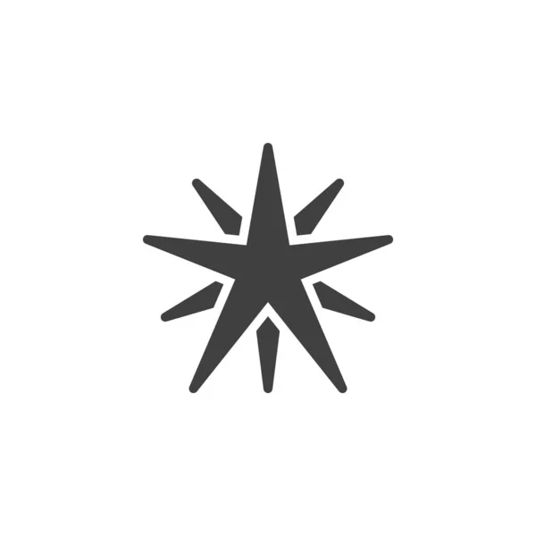Sparkle hvězda vektorové ikony — Stockový vektor