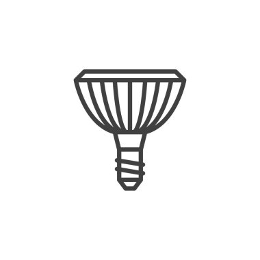 led ampul satırı simgesi