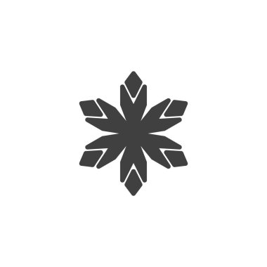 Kar Tanesi vektör simgesi