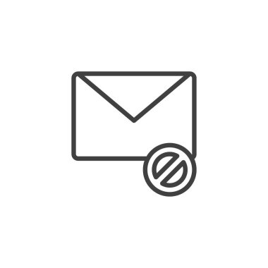 Engellenmiş posta satırı simgesi