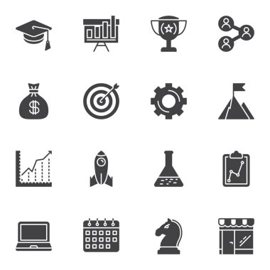 Başlangıç vektör simgeleri ayarlandı