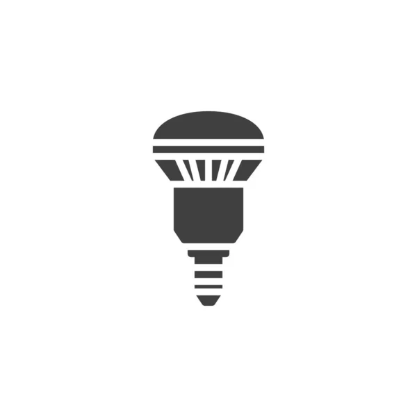 Icône vectorielle lampe LED — Image vectorielle