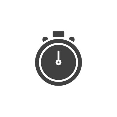 Kronometre sayacı vektör simgesi