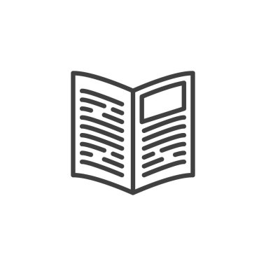 Gazete okuma simgesi