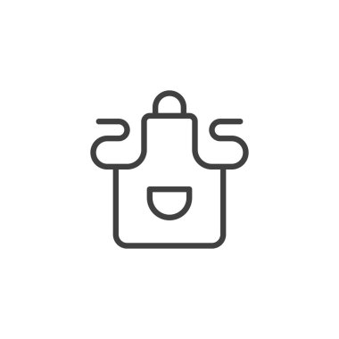 Cep satırı simgesi olan önlük