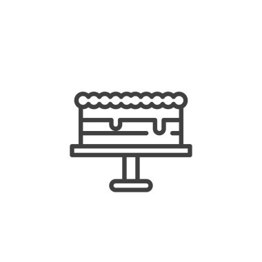 Bekleme satırı simgesinde pasta