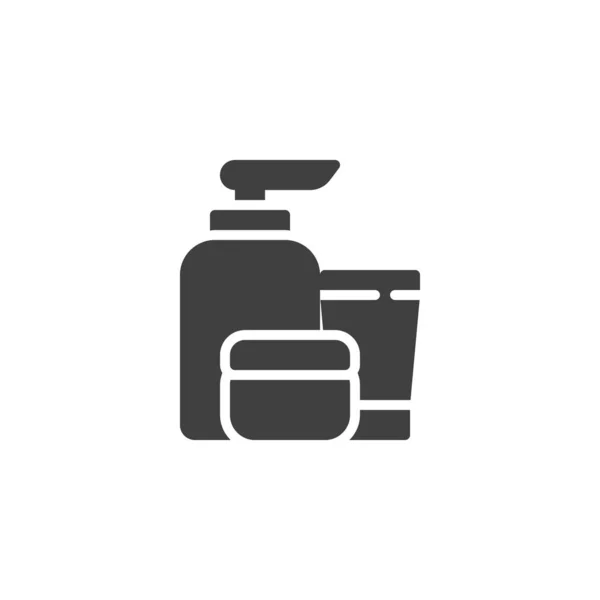 Spa cosmetics vector icon — Stock Vector