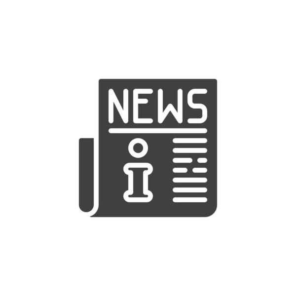 Info news publication vector icon — 스톡 벡터