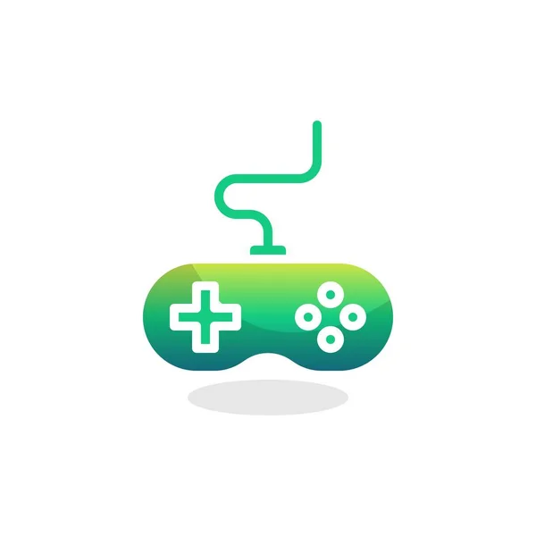 Game controller flat icon — Stock Vector