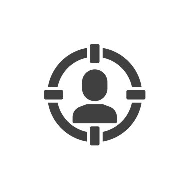 Adamım, hedef vektör simgesi