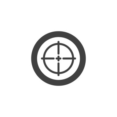 Hedef, amaç vektör simgesi