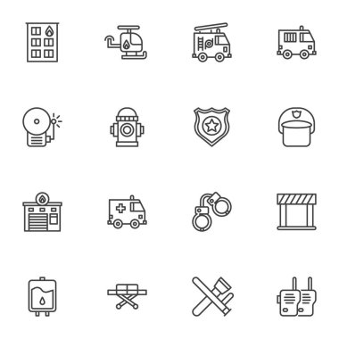 Acil servis satırı simgeleri ayarlandı