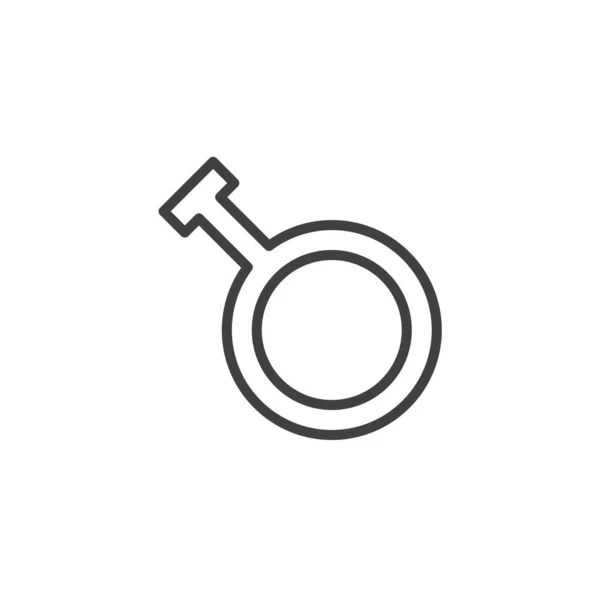 トラヴェスティ セックス ラインのアイコン モバイルコンセプトとウェブデザインのためのリニアスタイルのサイン Travestiジェンダーアイデンティティアウトラインベクトルアイコン シンボル ロゴイラスト ベクトルグラフィックス — ストックベクタ