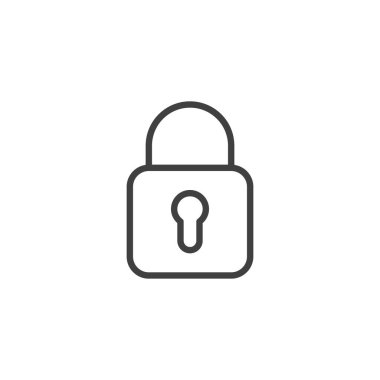 Asma kilit satır simgesi