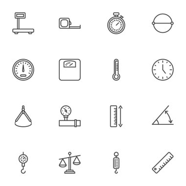 Ölçekleme çizgisi simgeleri ayarlandı