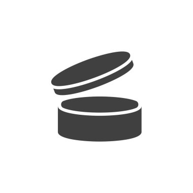 Ürün dayanıklılığı, ambalaj işareti vektör simgesi