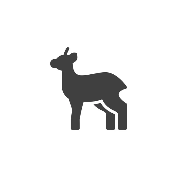 Antílope, icono del vector animal — Archivo Imágenes Vectoriales
