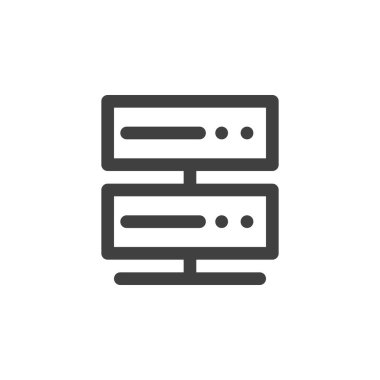 Veri ağı sunucu satırı simgesi