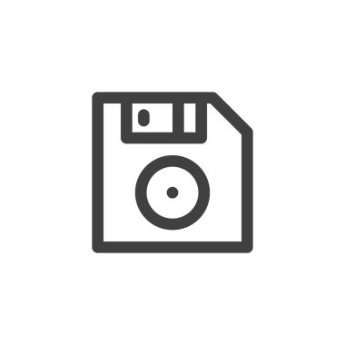 Disket çizgisi simgesi