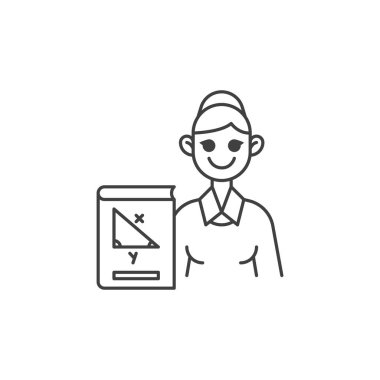 Geometri öğretmeni satır simgesi