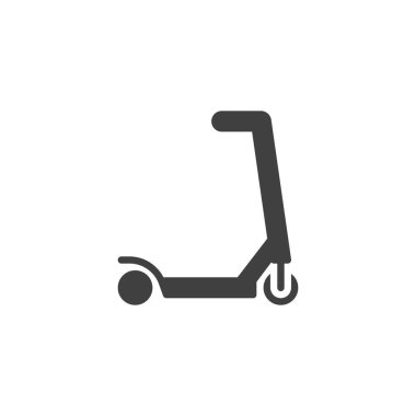 Scooter vektör simgesini tekmele