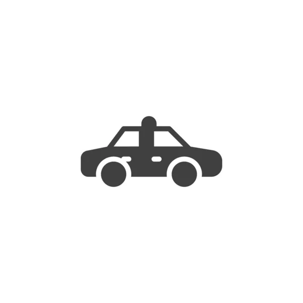 Taxi auto vector pictogram — Stockvector