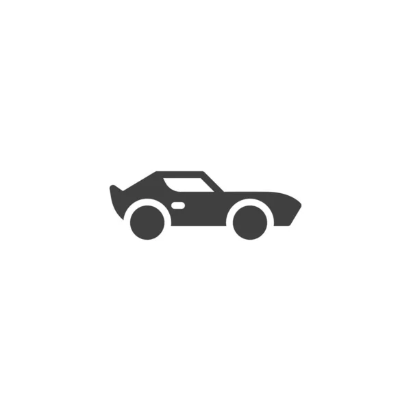 Ikona wektora sportowego samochodu — Wektor stockowy