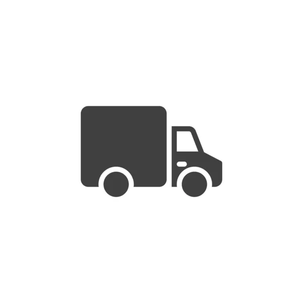 Ícone vetor caminhão entrega — Vetor de Stock