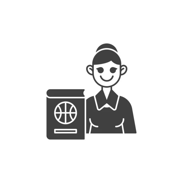 Basketball-Trainer-Ikone — Stockvektor