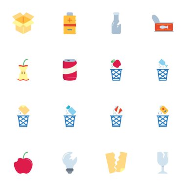 Çöp düzlüğü simgeleri ayarlandı