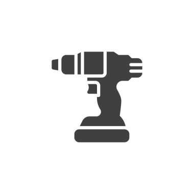 Elektrikli tornavida vektör simgesi