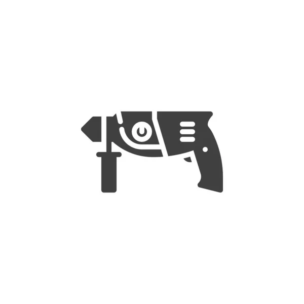 Electric drill vector icon — Stock Vector