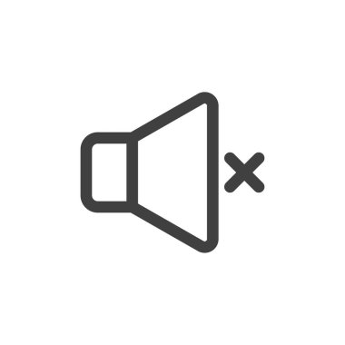 Sesi kapat satır simgesi