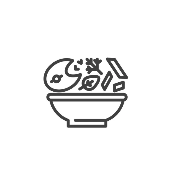 Символ рыбного супа — стоковый вектор