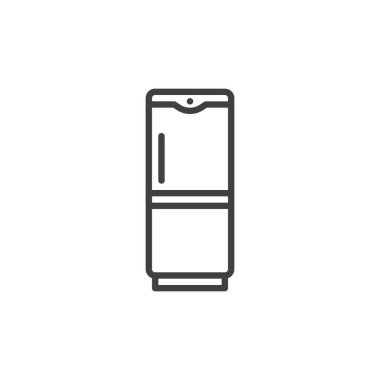 Buzdolabı, dondurucu hattı simgesi