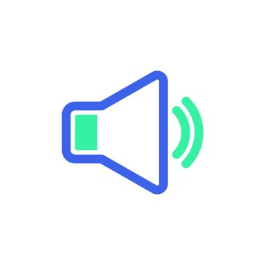 Ses düzeyi simgesi vektörü