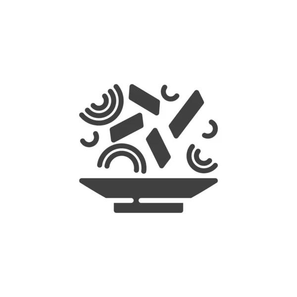 Plaque alimentaire icône vectorielle — Image vectorielle