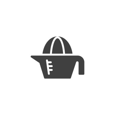 Limon sıkma vektör simgesi