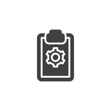 Vites vektör simgesi olan pano