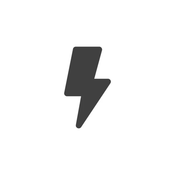 Icône de vecteur flash foudre — Image vectorielle