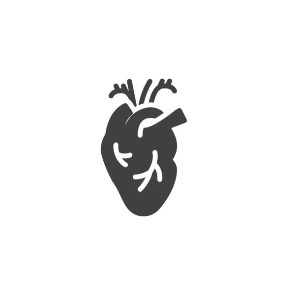 Heart attack vector icon — Stock Vector