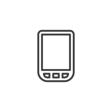 E-kitap okuyucu satırı simgesi