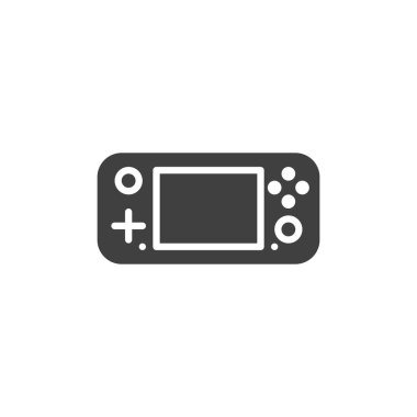 Gamepad konsol vektör simgesi