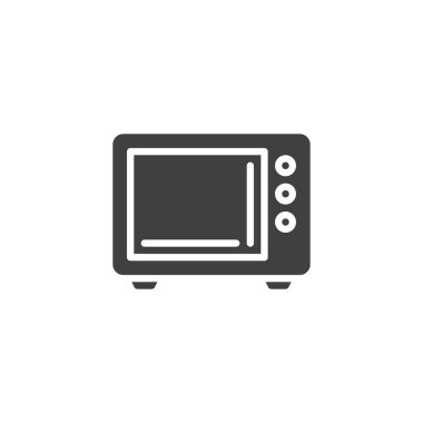 mikrodalga fırın vektör simgesi