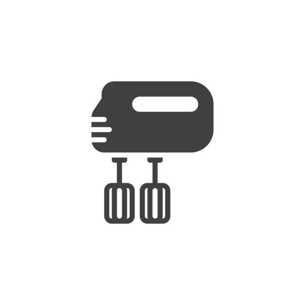 Elektrischer Handmixer Vektor-Symbol — Stockvektor