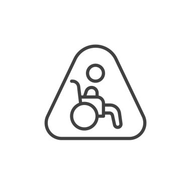 Engelli satırı simgesi