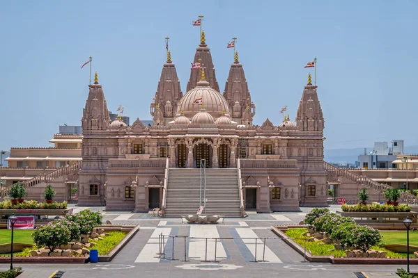 Isolated Image Shree Swaminarayan Temple Ambegaon Pune Maharashtra India — Stock Photo, Image