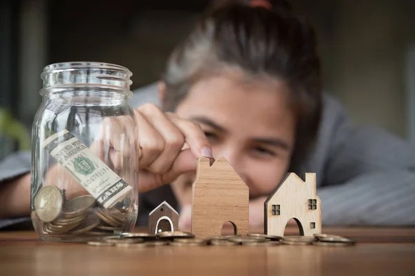 Ahorrar Dinero Para Vida Después Jubilación — Foto de Stock