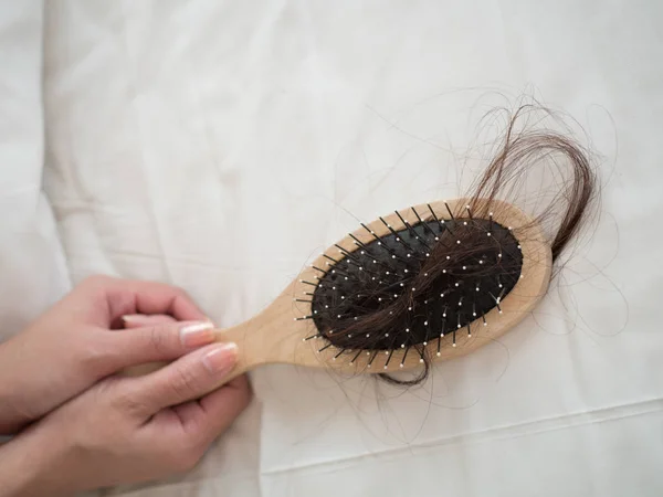Проблема Выпадения Волос — стоковое фото