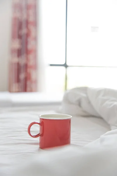 Frische Kaffeepause Für Den Schönen Morgen Ist Bereit — Stockfoto